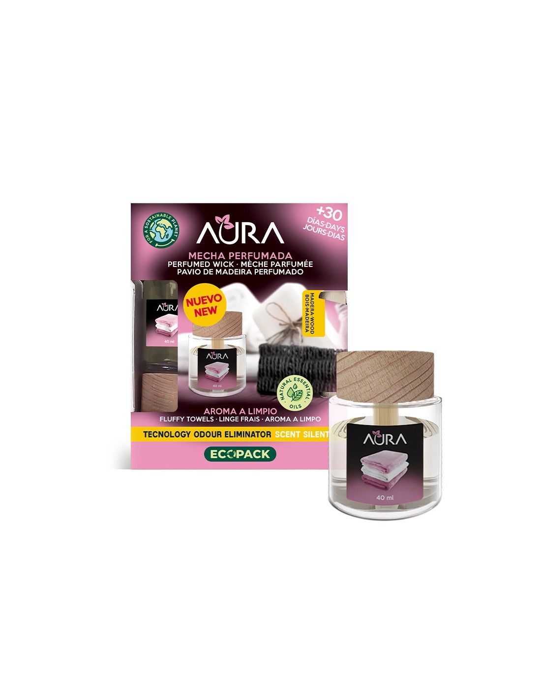 Cristalinas Ambientador Mecha Perfumada Ecopack 40ml