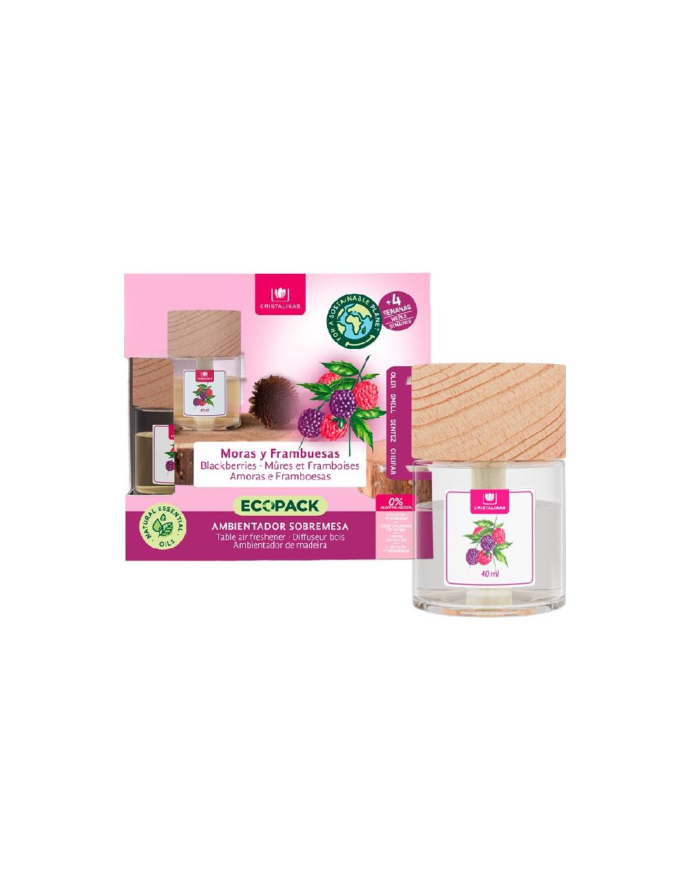 Cristalinas Ambientador Mecha Sobremesa Ecopack 40ml