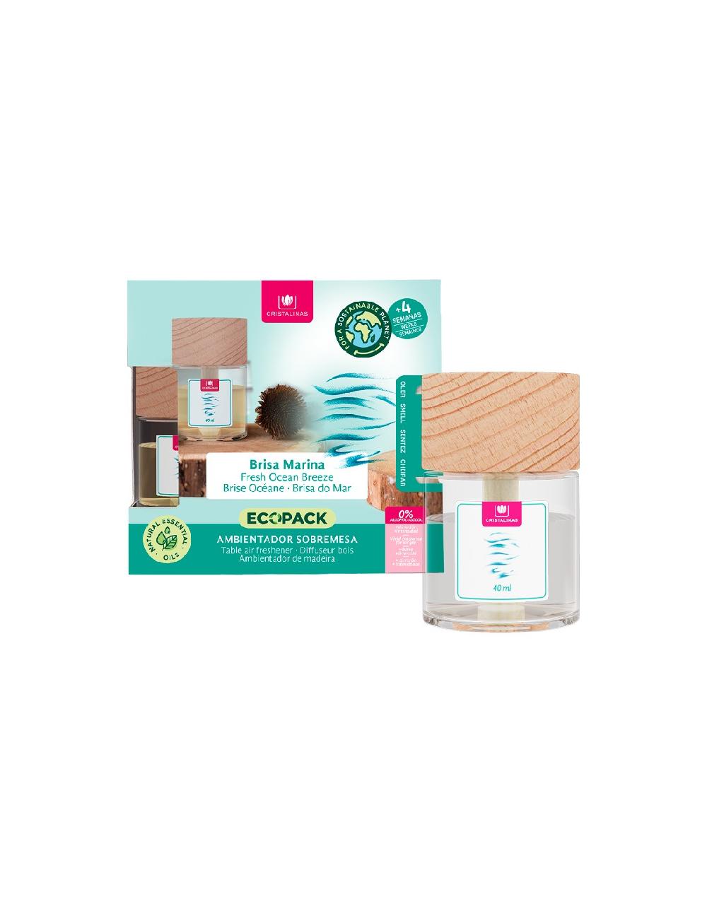 Cristalinas Ambientador Mecha Sobremesa Ecopack 40ml