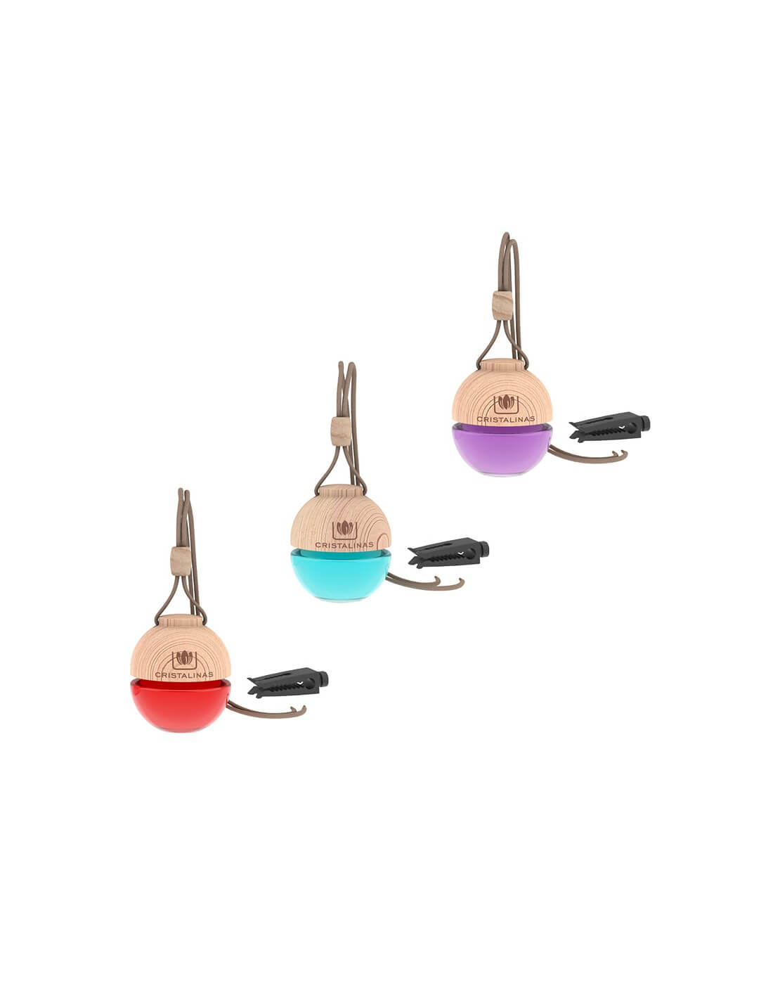 Cristalinas Ambientador De Coche Pack Top Aromas