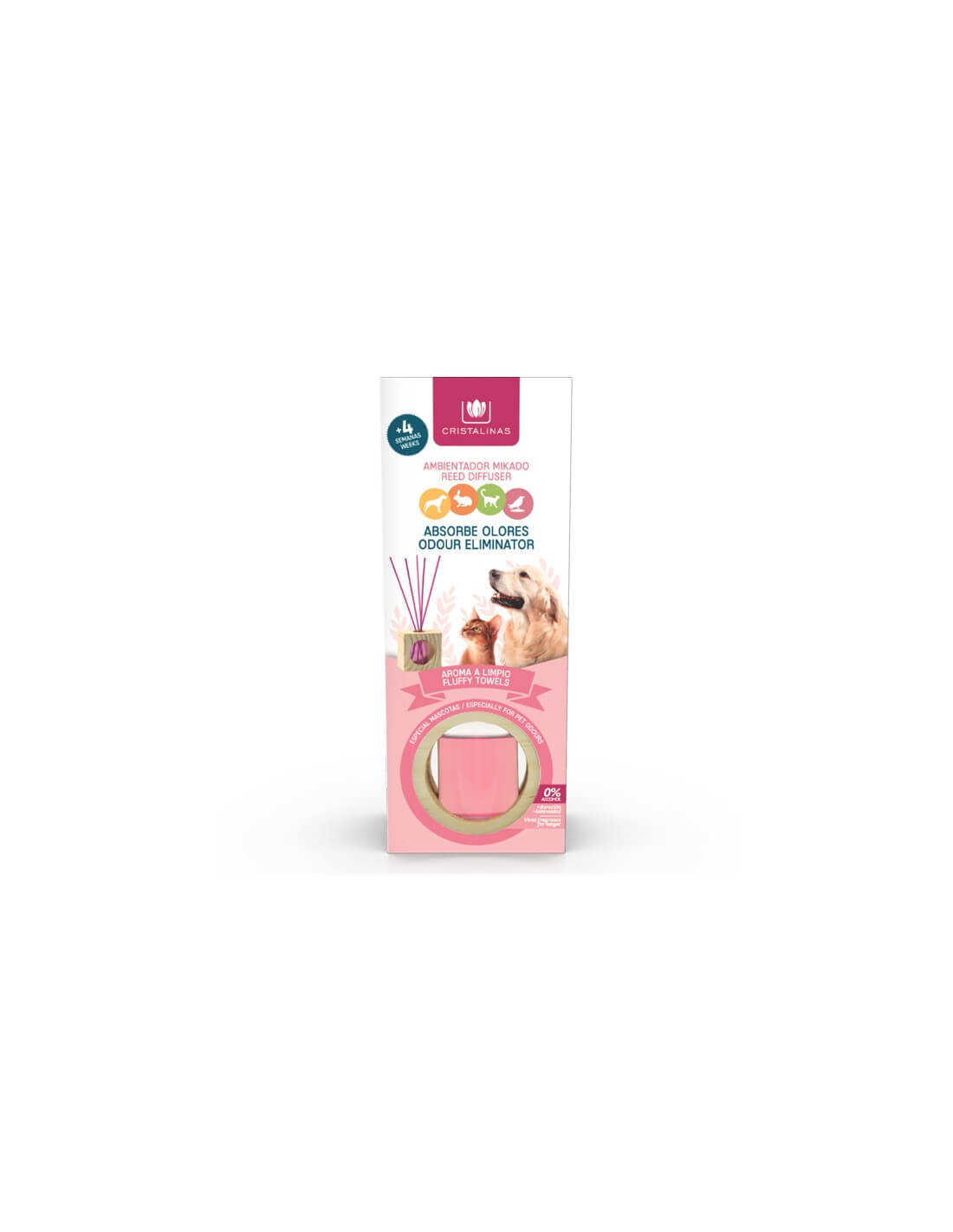 Cristalinas Mikado Absorbe Olores Mascotas 30ml