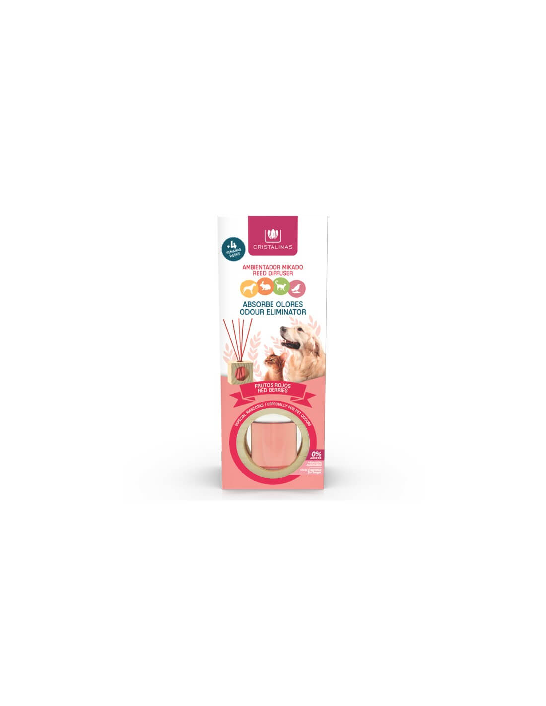 Cristalinas Mikado Absorbe Olores Mascotas 30ml