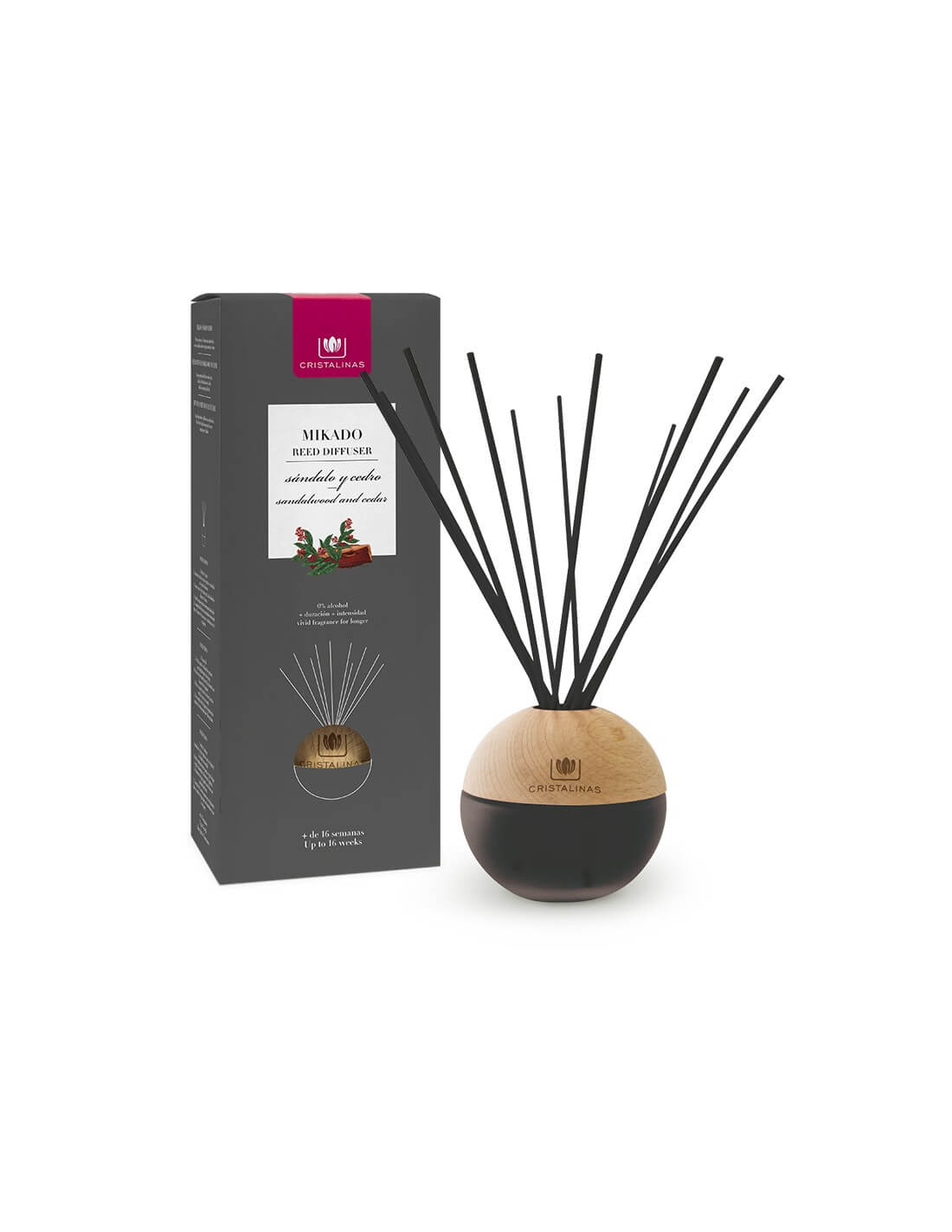 Cristalinas Mikado Esfera Premium 180ml