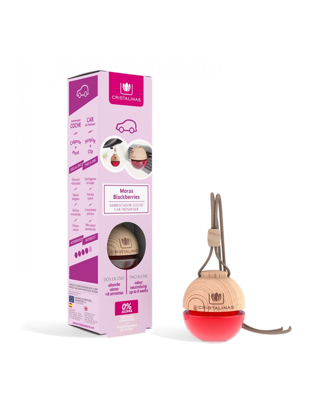 Cristalinas Pack 3 Ambientador Coche