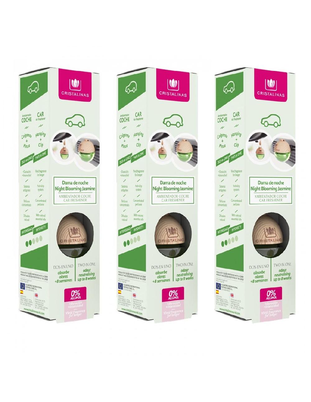 Cristalinas Pack 3 Ambientador coche