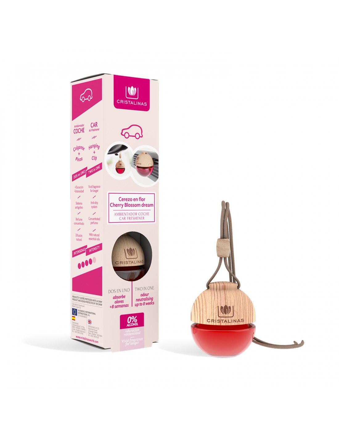 Cristalinas Pack 3 Ambientador Coche
