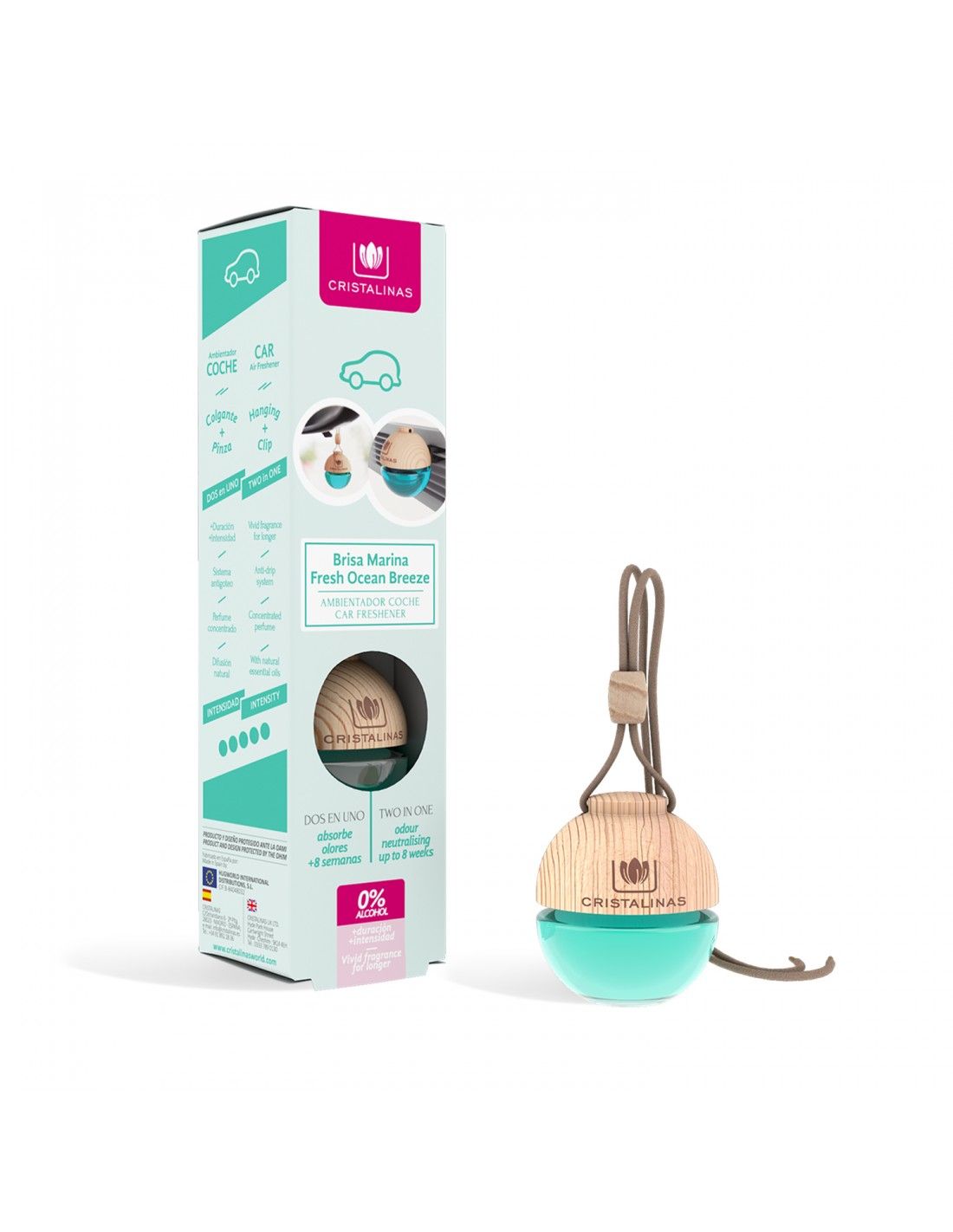 Cristalinas Pack 3 Ambientador Coche