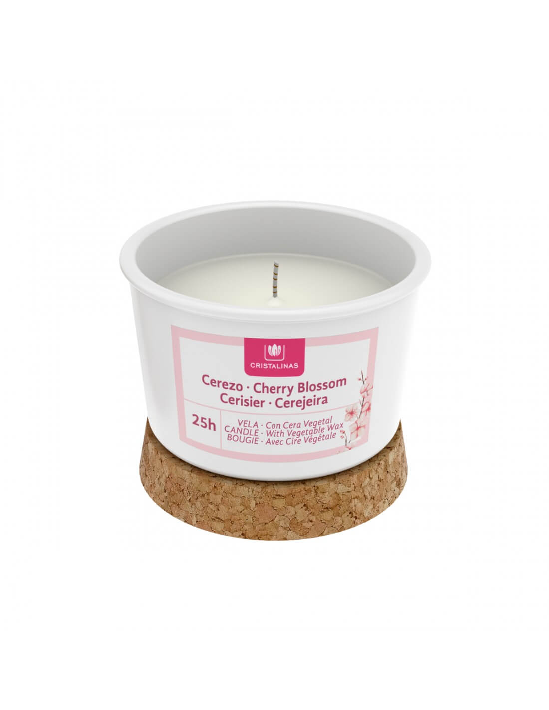 Cristalinas Vela Clásica Gelato 25h