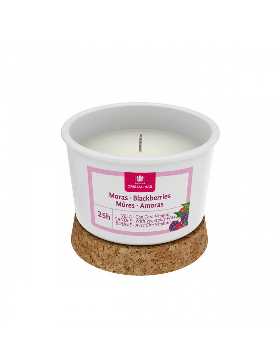 Cristalinas Vela Clásica Gelato 25h