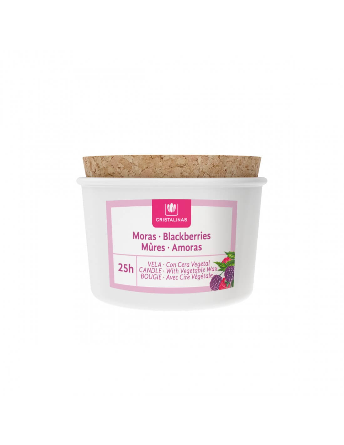 Cristalinas Vela Clásica Gelato 25h