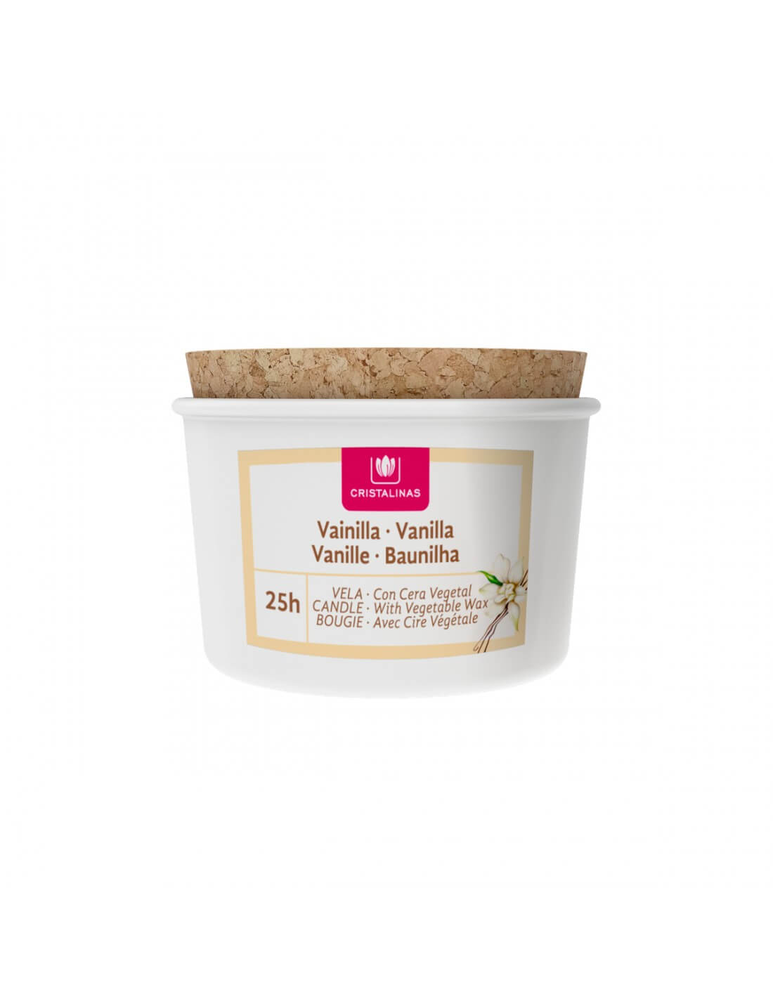 Cristalinas Vela Clásica Gelato 25h