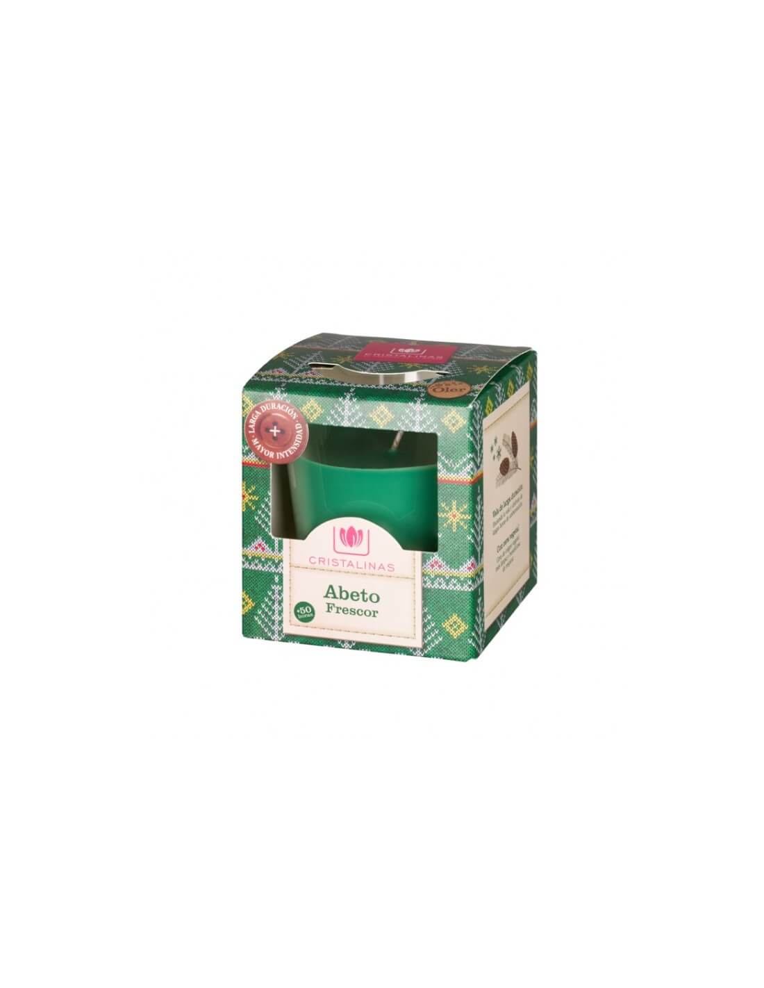 Cristalinas Vela Perfumada Gama Navidad 50h