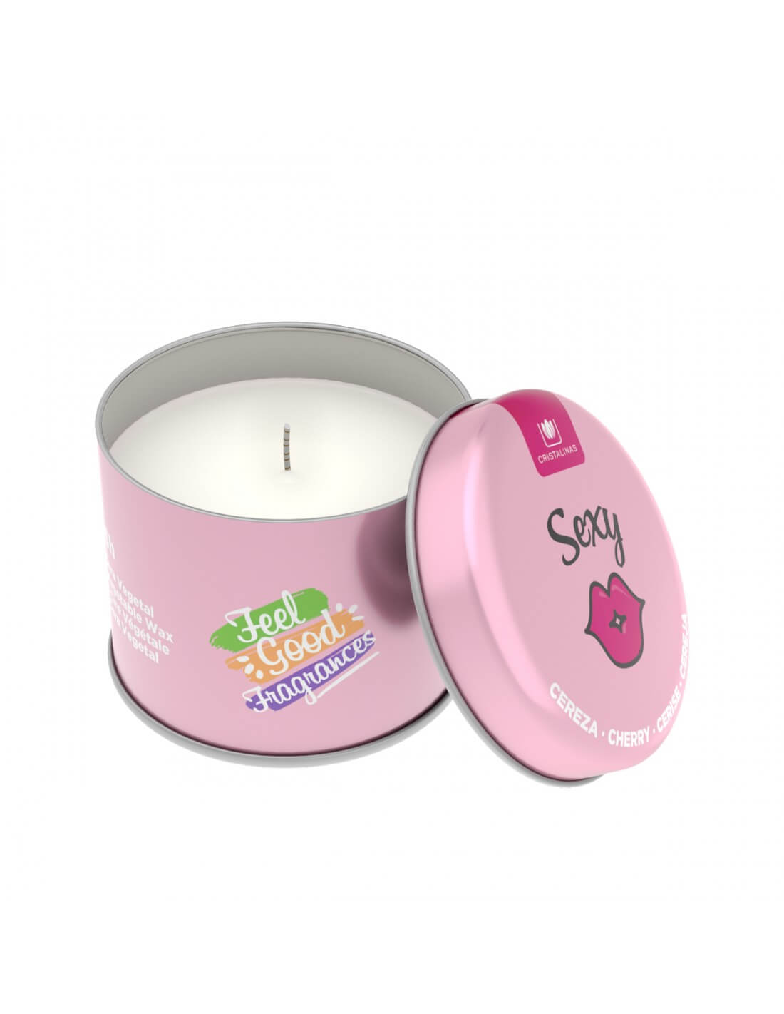 Cristalinas Velas Feel Good Fragrances 35h