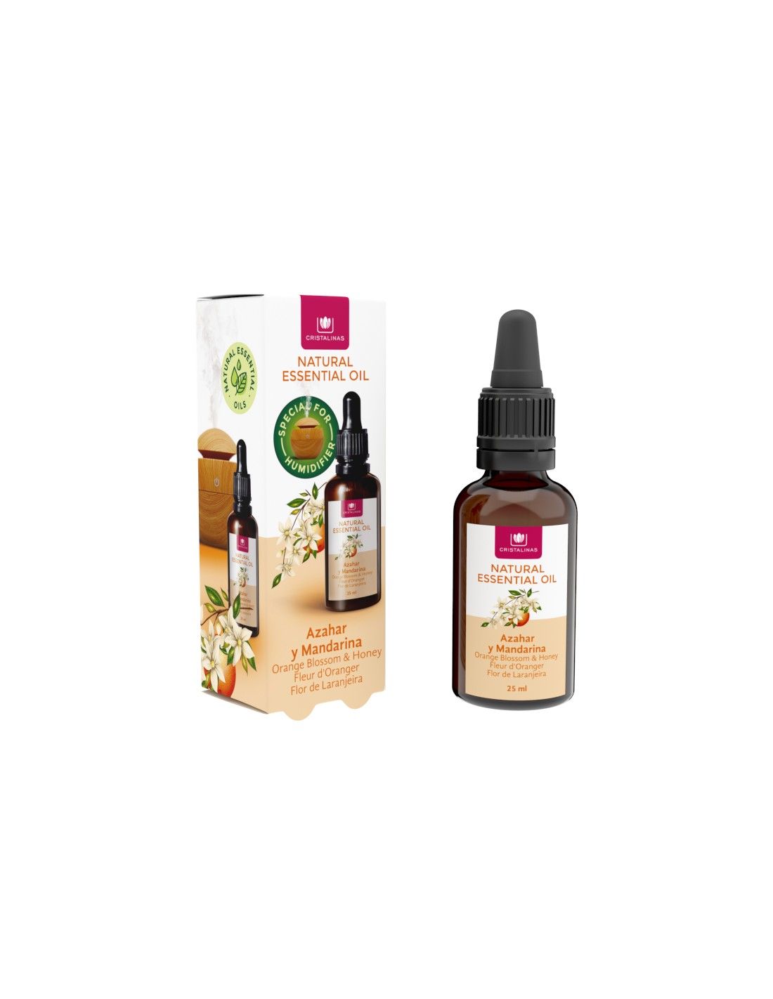 Cristalinas Pack Con 6 Aceites Esenciales Cristalinas