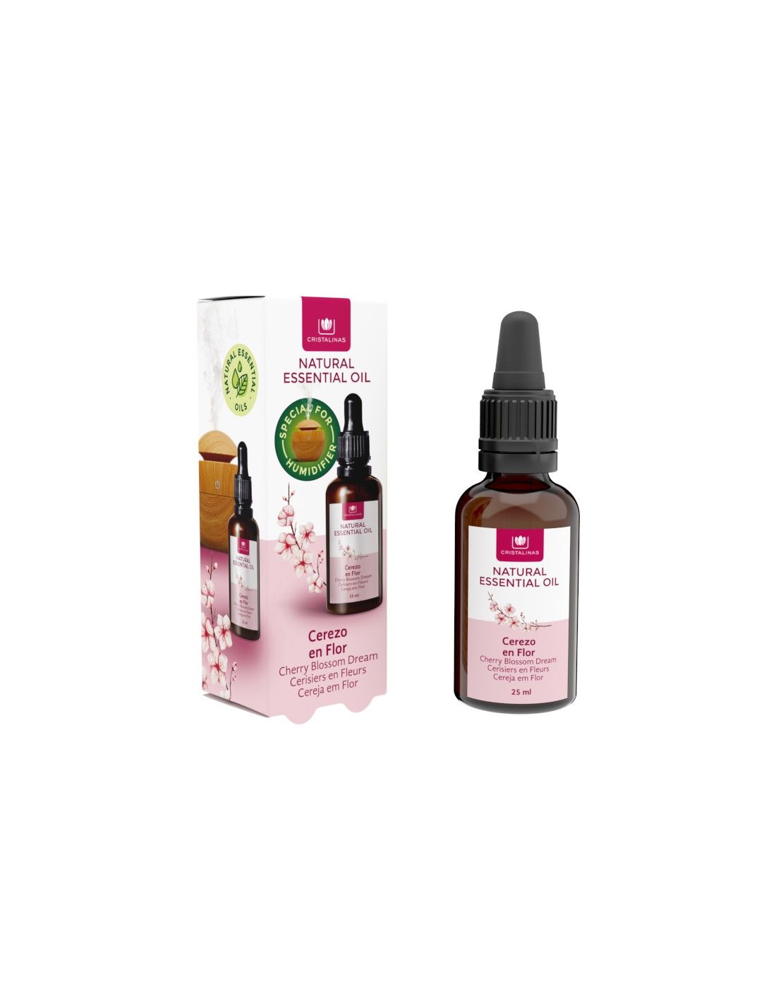 Cristalinas Pack Con 6 Aceites Esenciales Cristalinas