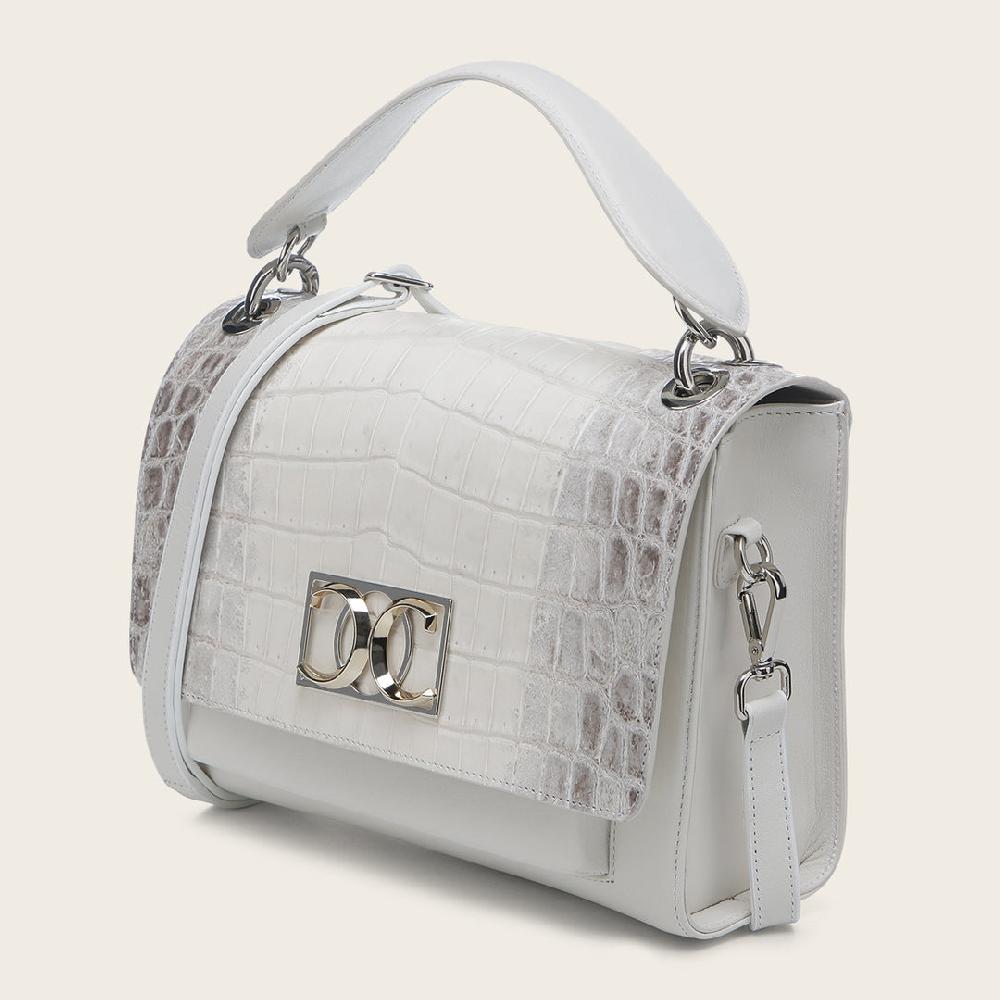 Cuadra Bolso De Mano En Piel Genuina De Niloticus Para Dama