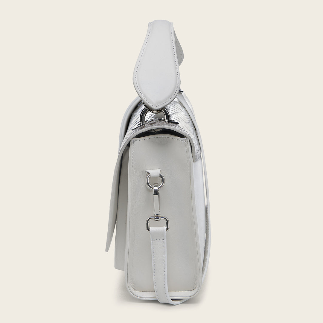 Cuadra Bolso De Mano En Piel Genuina De Niloticus Para Dama