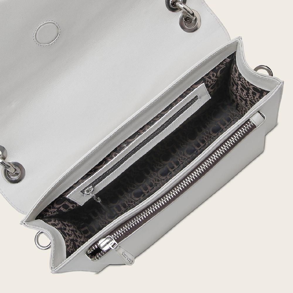 Cuadra Bolso De Mano En Piel Genuina De Niloticus Para Dama