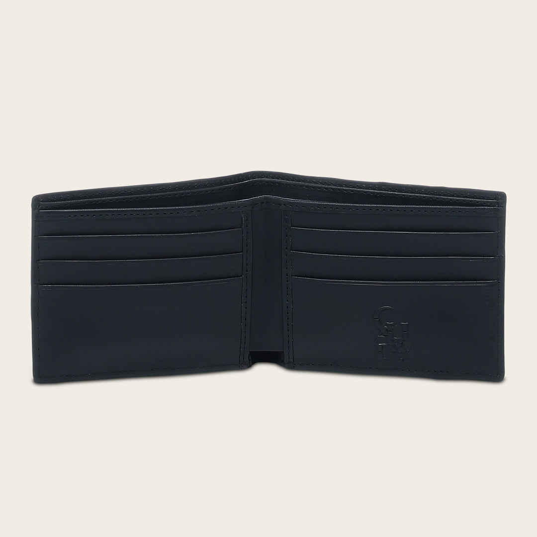 Cuadra Cartera En Piel Genuina De Pitón Para Caballero