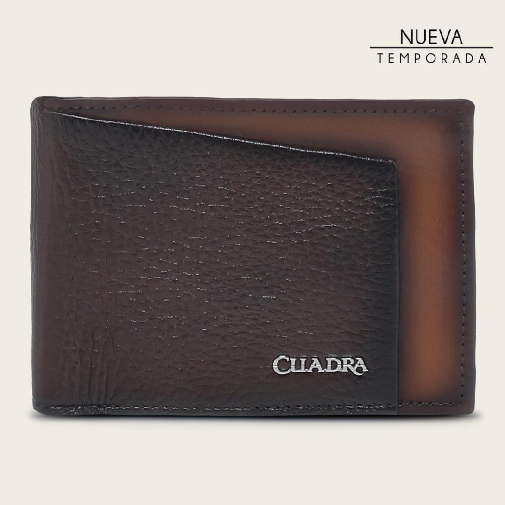 Cuadra Cartera para caballero en piel genuina de venado