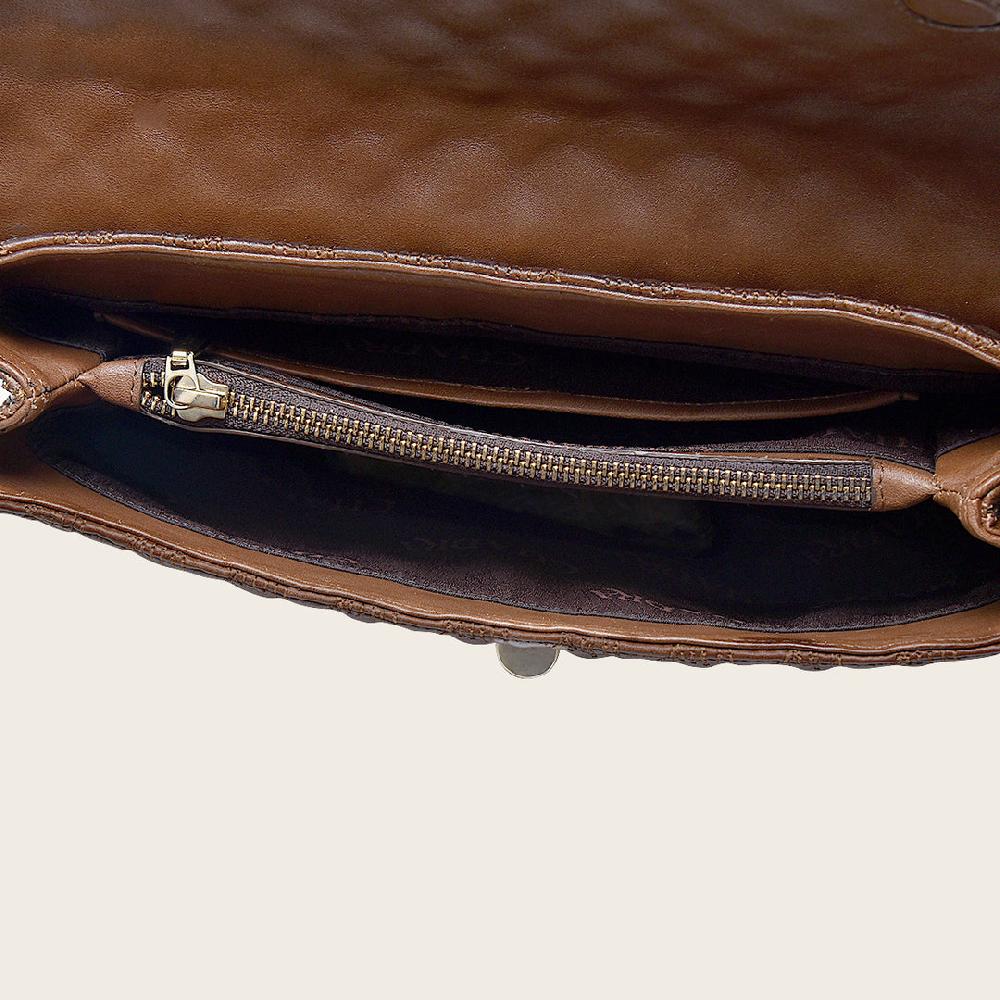 Cuadra Crossbody En Piel Genuina De Bovino Para Dama