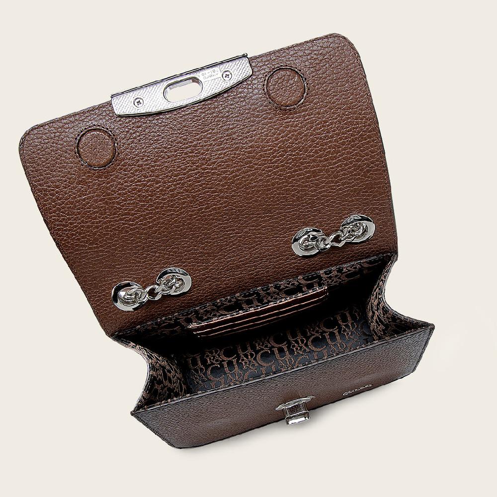 Cuadra Crossbody Mini En Piel Genuina De Carunga Para Dama