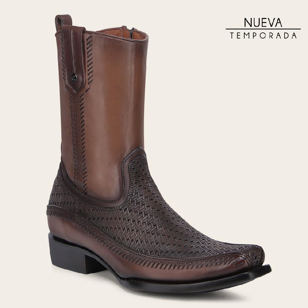 Cuadra Bota casual en piel genuina para caballero
