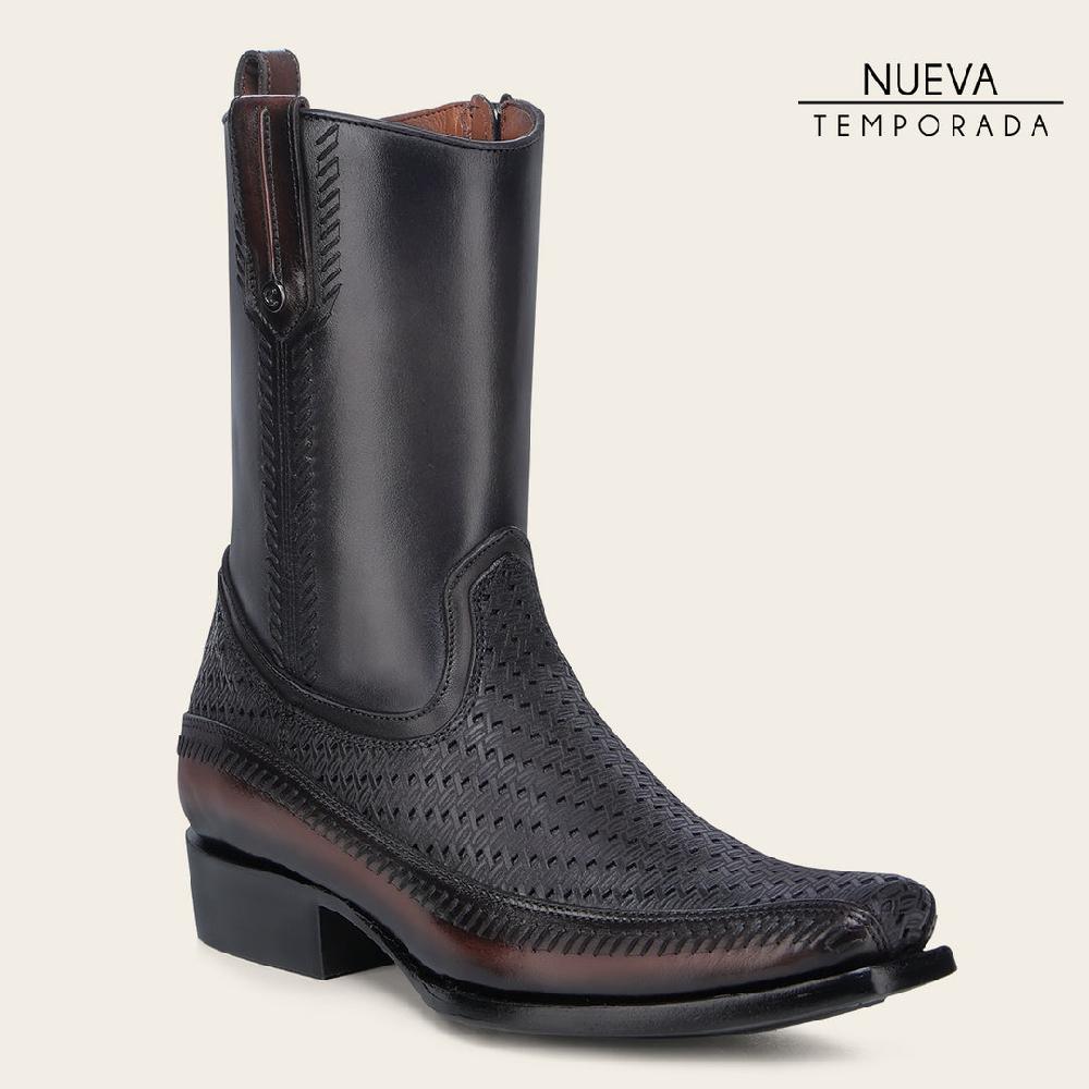 Cuadra Bota casual en piel genuina para caballero