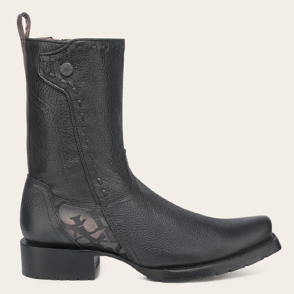 Cuadra Bota Urbana En Piel Genuina Para Caballero