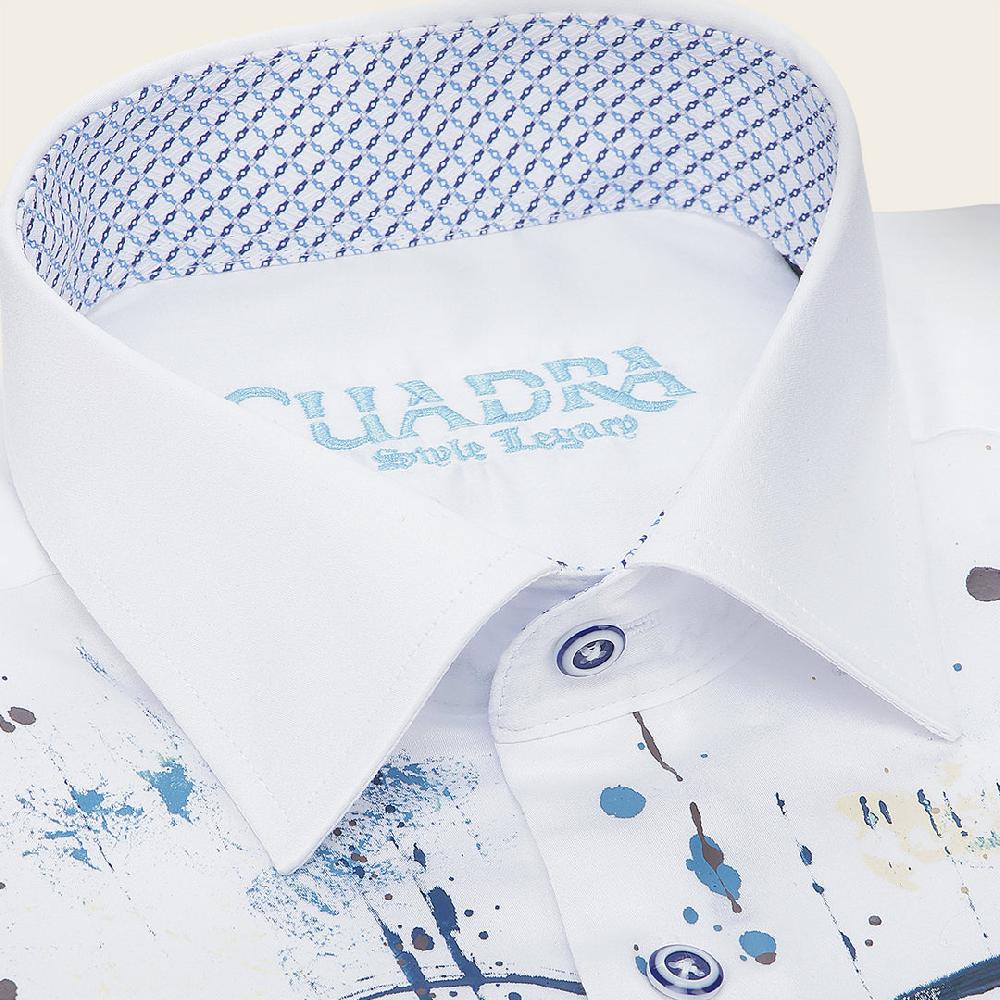 Cuadra Camisa Cuadra Para Caballero