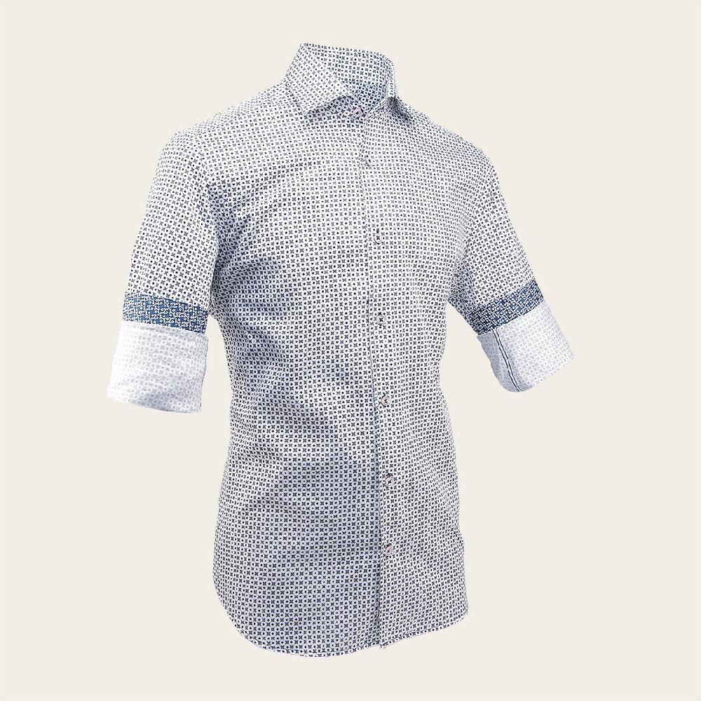 Cuadra Camisa Cuadra Para Caballero