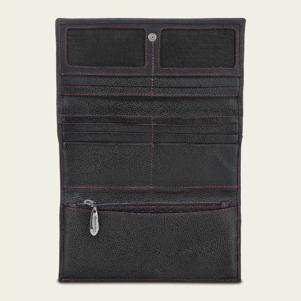 Cuadra Cartera En Piel Genuina Para Dama