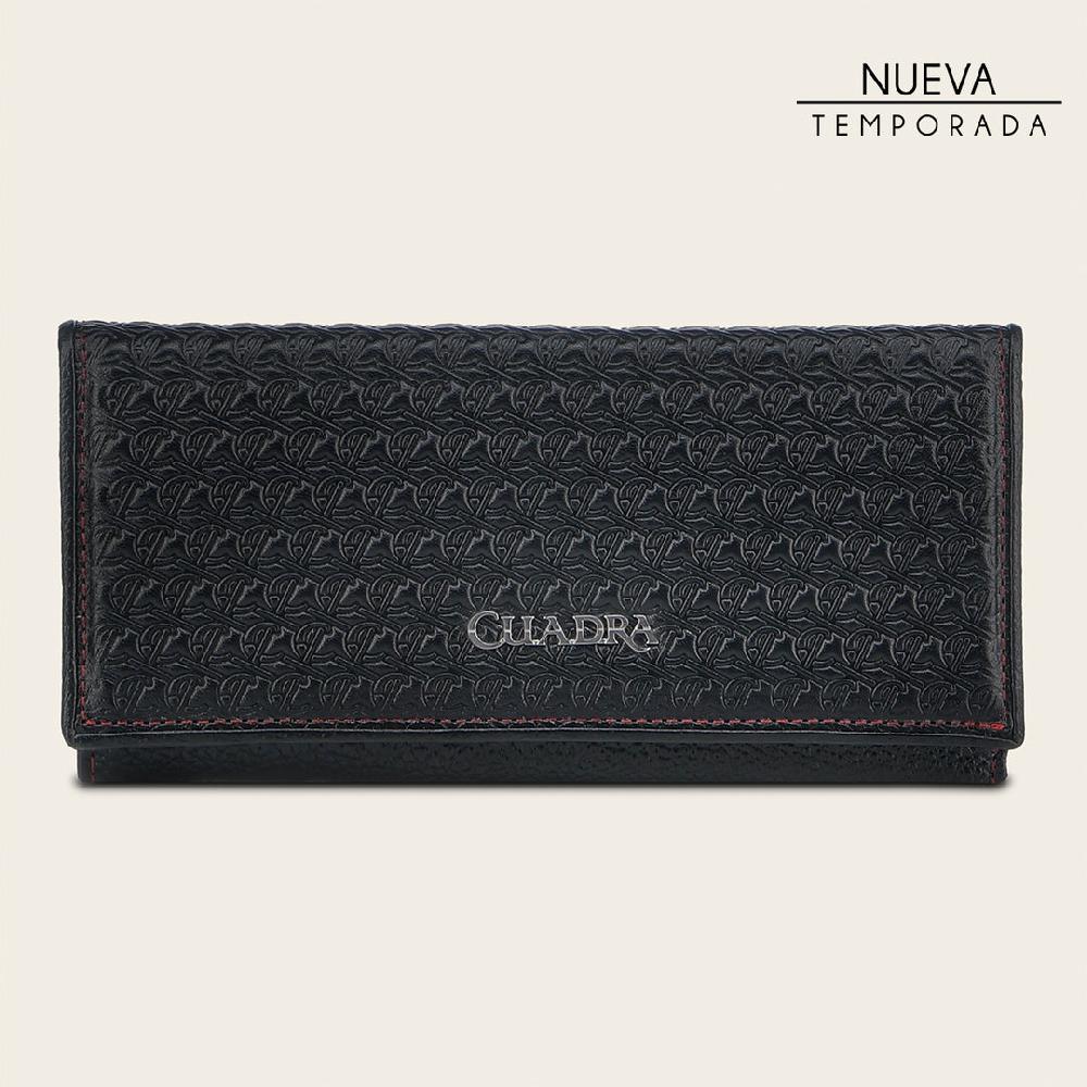 Cuadra Cartera en piel genuina para dama