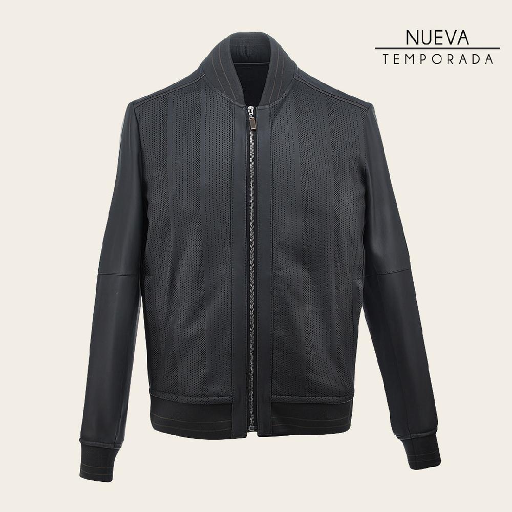 Cuadra Chamarra en piel de ovino para caballero