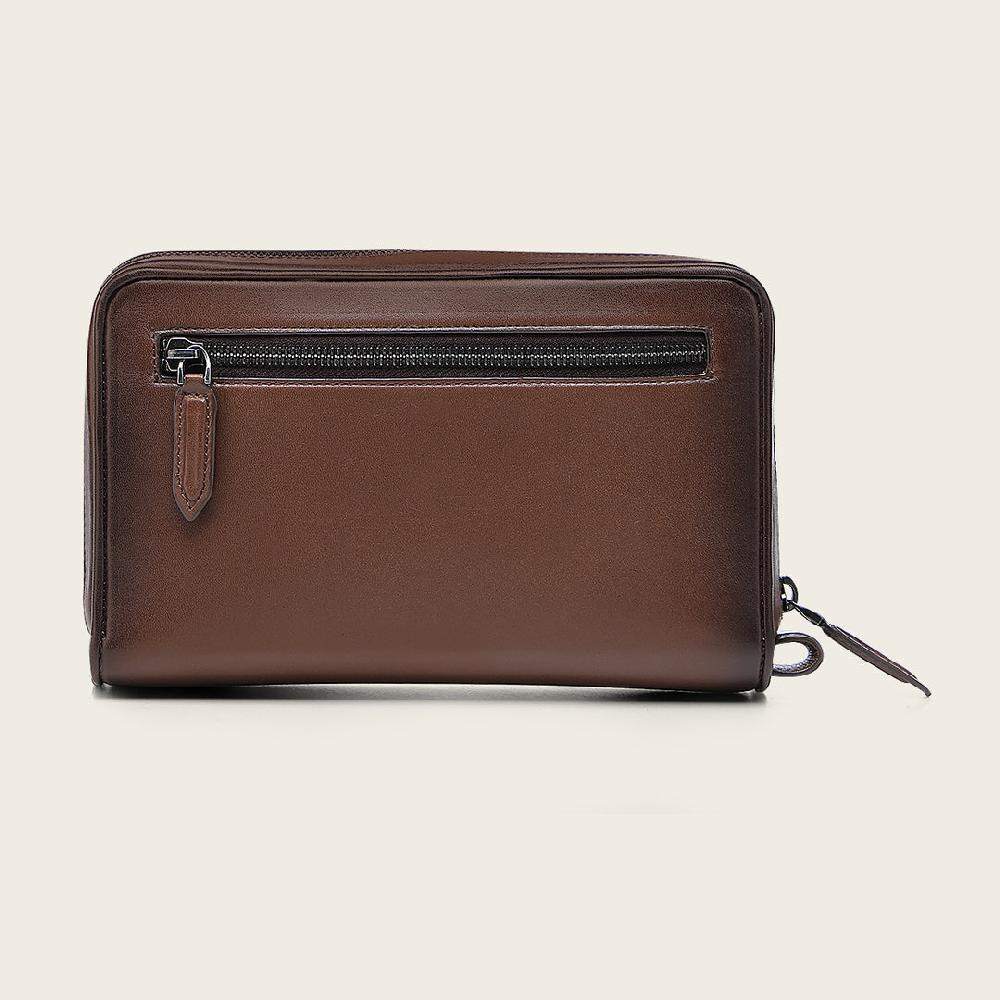 Cuadra Documentera En Piel Genuina De Alligator Para Caballero