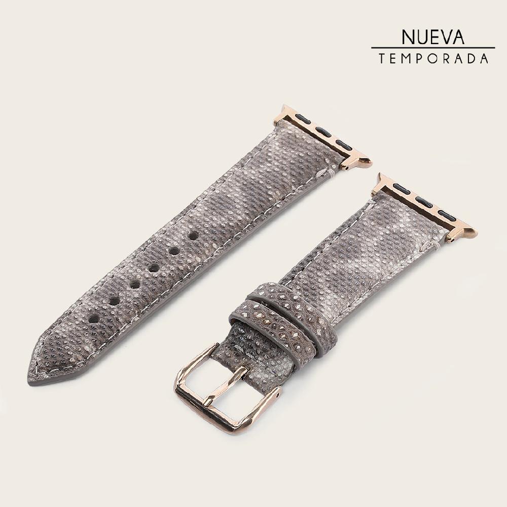 Cuadra Extensible para reloj en piel genuina de carunga para dama