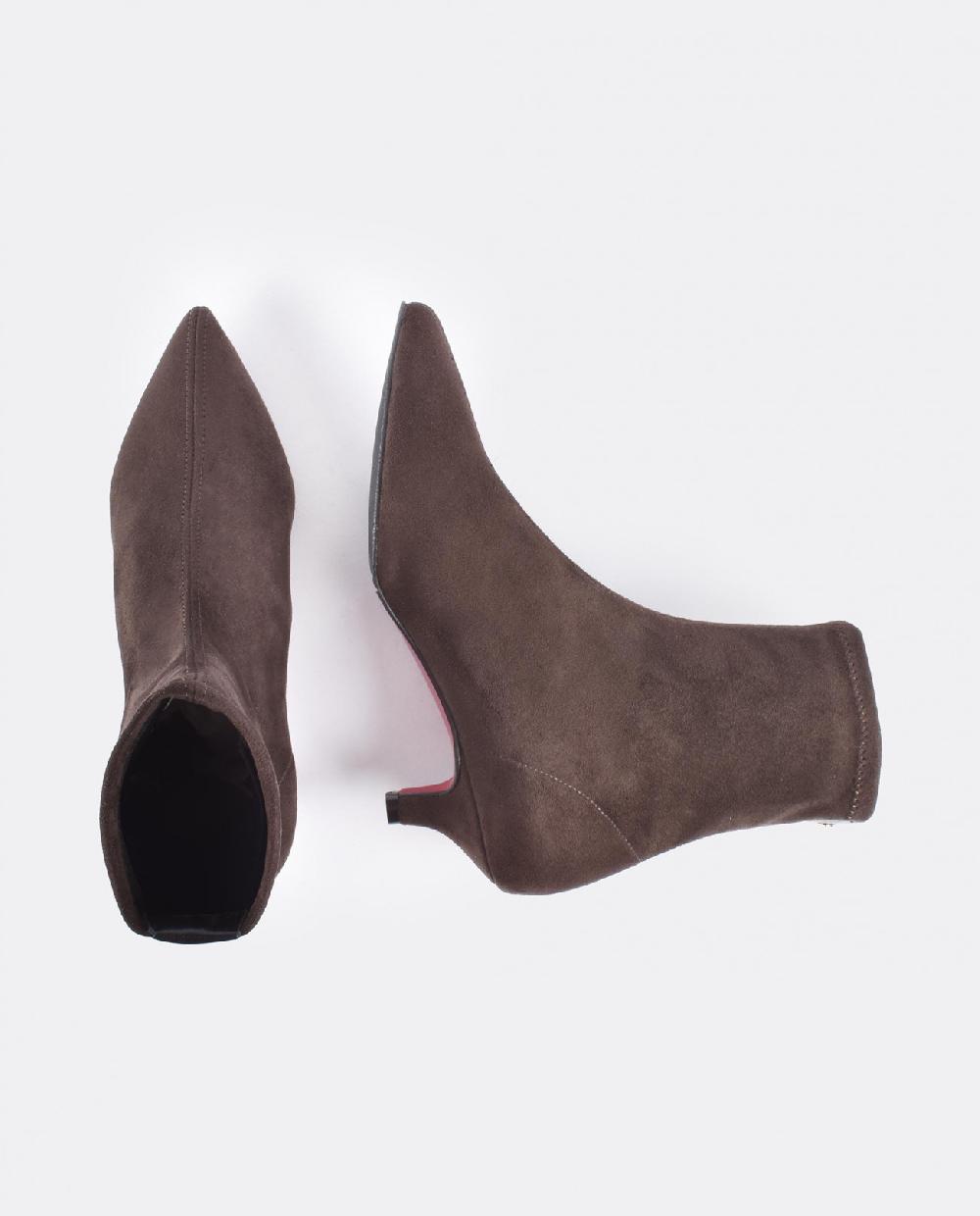Cuplé BOTIN LICRA TACON BAJO ULTRASUEDE STRECH MARRON