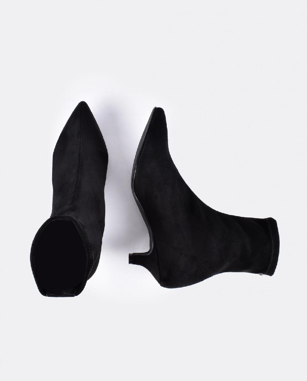Cuplé BOTIN LICRA TACON BAJO ULTRASUEDE STRECH NEGRO