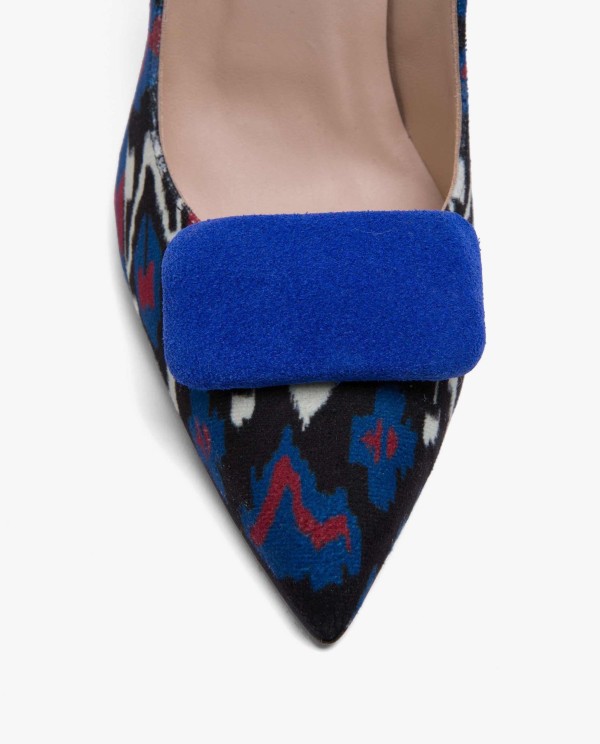 Cuplé ADORNO PARA ZAPATO SERRAJE AZUL