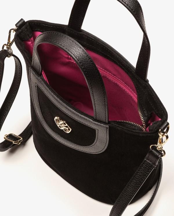 Cuplé BOLSO SHOPPING SERRAJE NEGRO