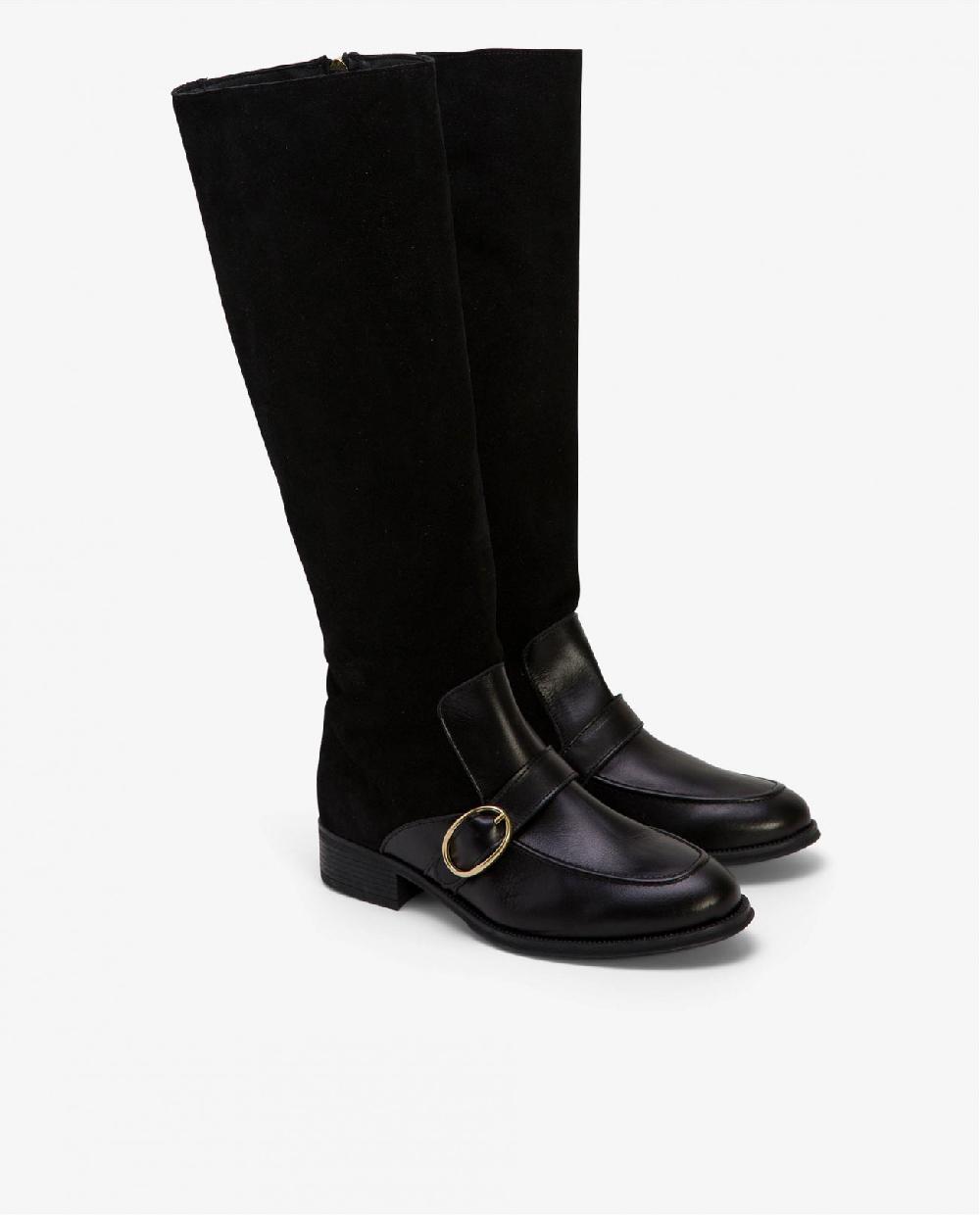 Cuplé BOTA MONTAR SERRAJE NEGRO