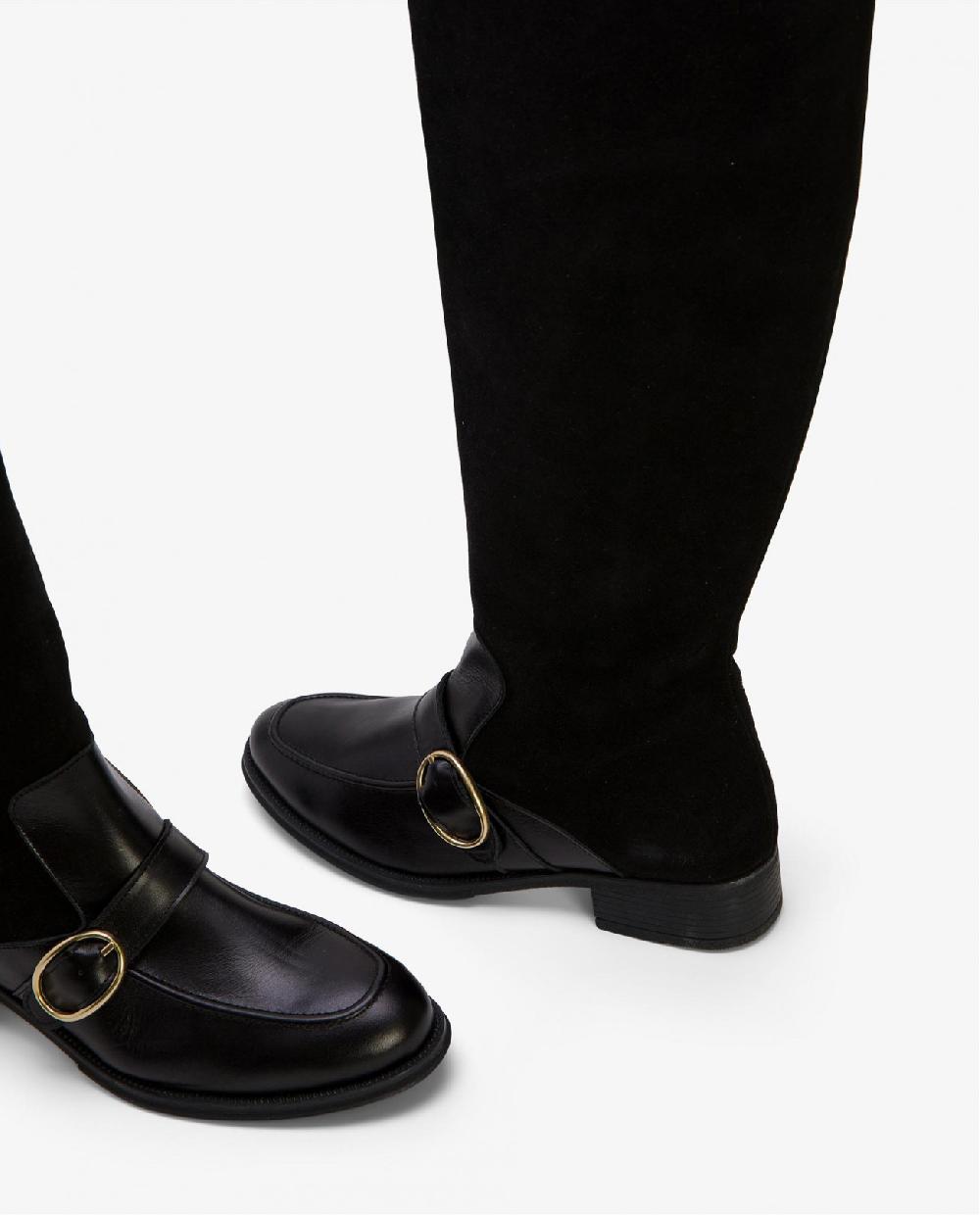 Cuplé BOTA MONTAR SERRAJE NEGRO