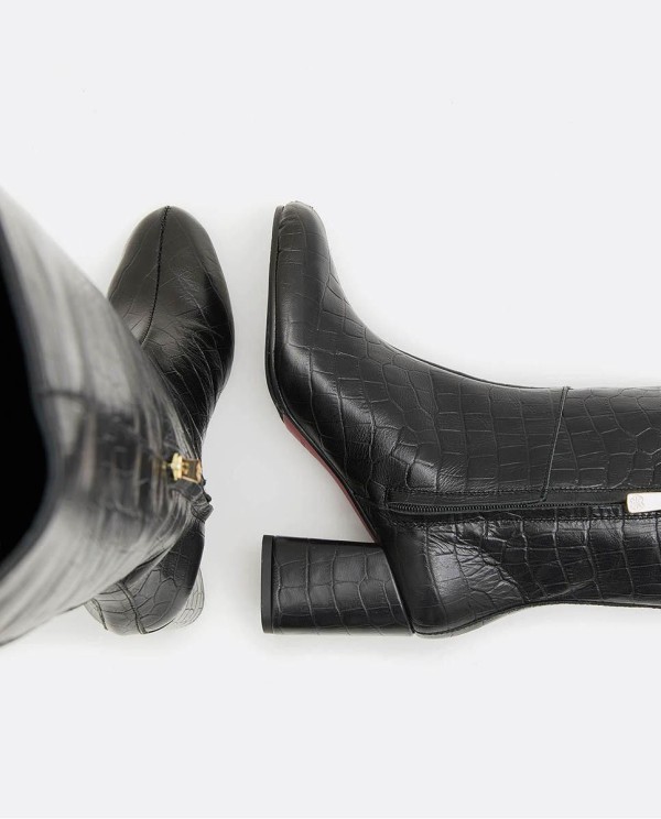Cuplé BOTA T/ANCHO NAPA COCO NEGRO