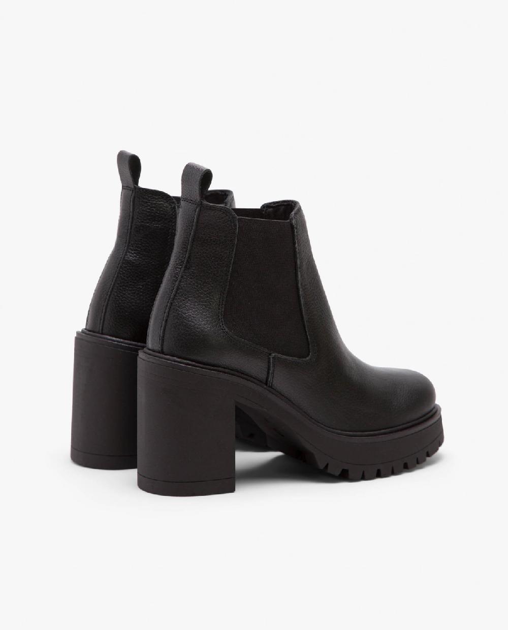 Cuplé BOTIN ELASTICO NAPA BUGUI NEGRO