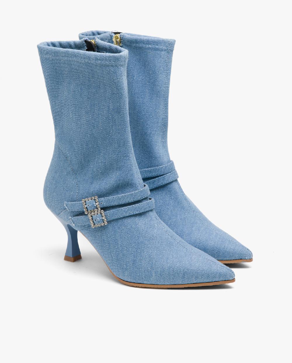Cuplé BOTIN HEBILLA VAQUERO AZUL