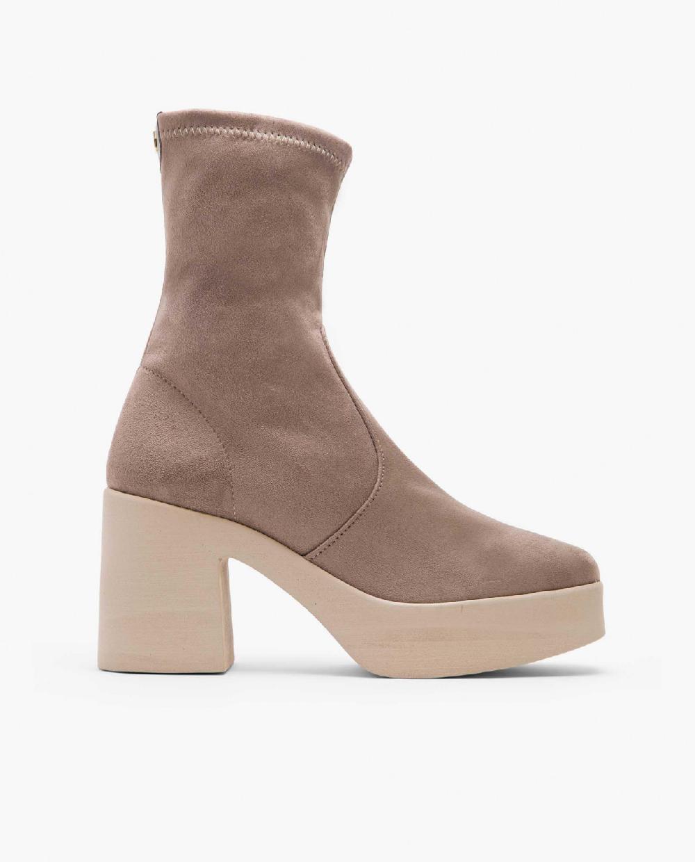 Cuplé BOTIN PLATAFORMA ULTRASUEDE STRECH VISON