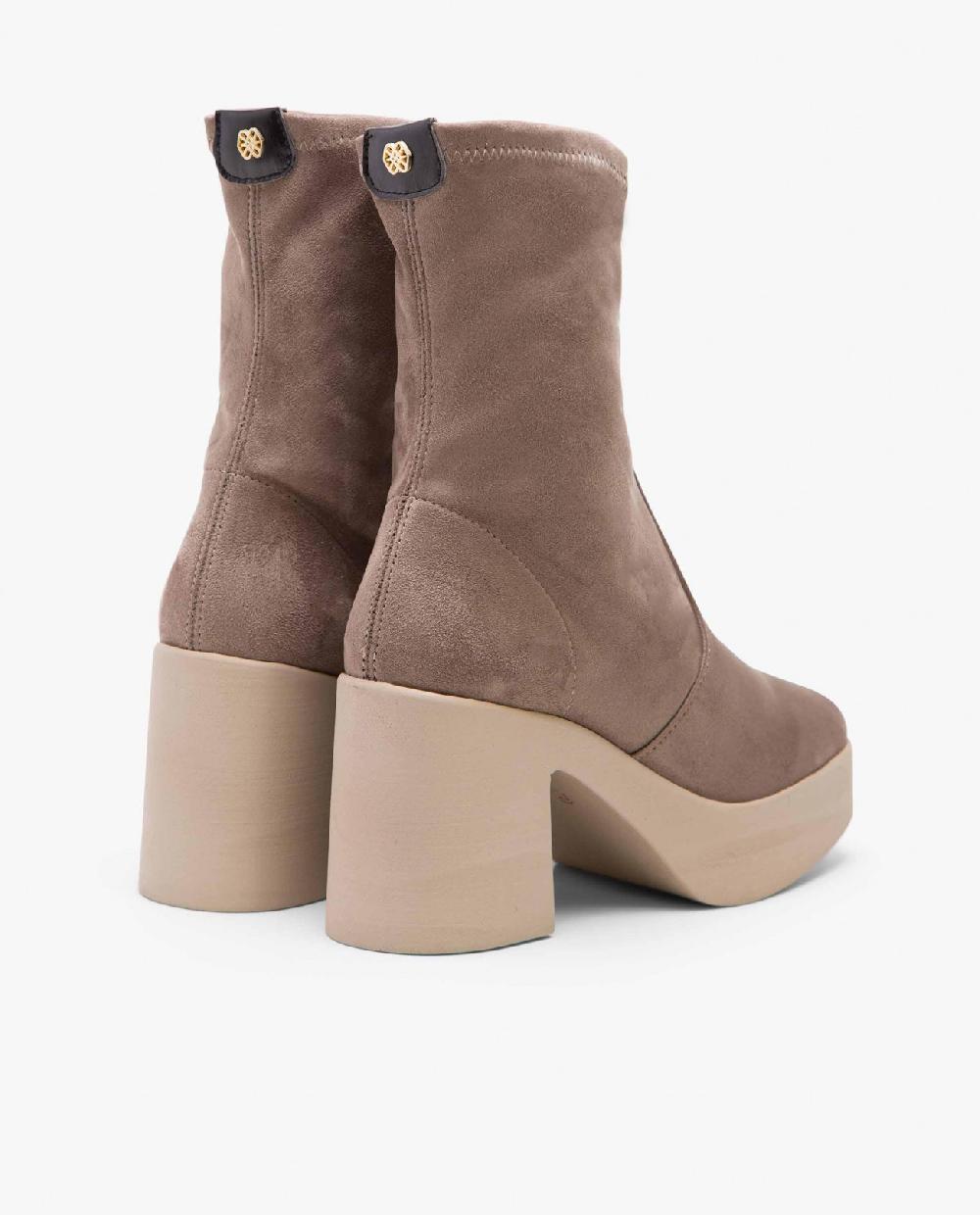 Cuplé BOTIN PLATAFORMA ULTRASUEDE STRECH VISON