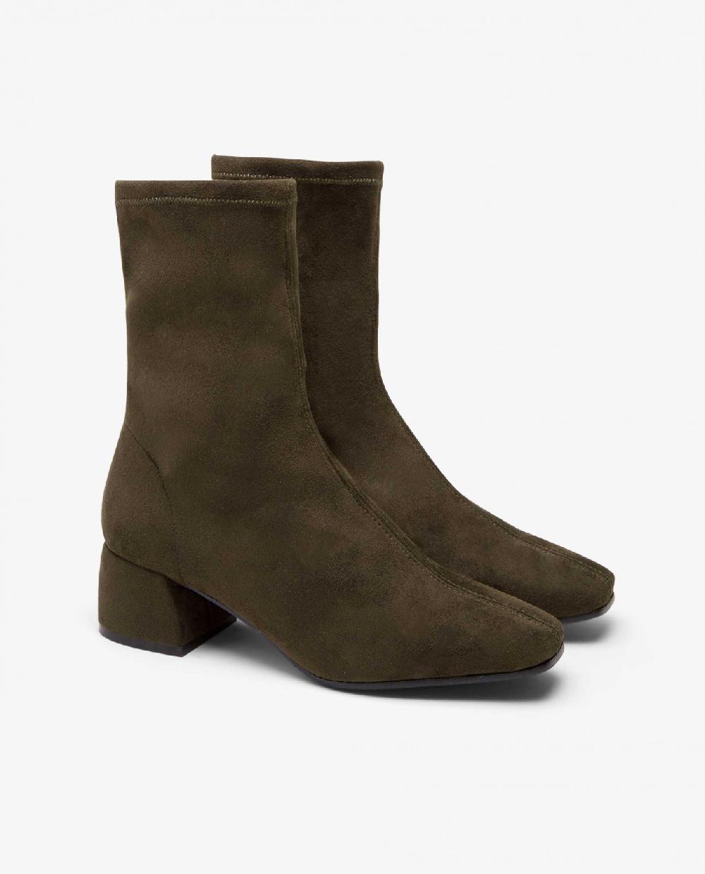 Cuplé BOTIN ULTRASUEDE STRECH VERDE