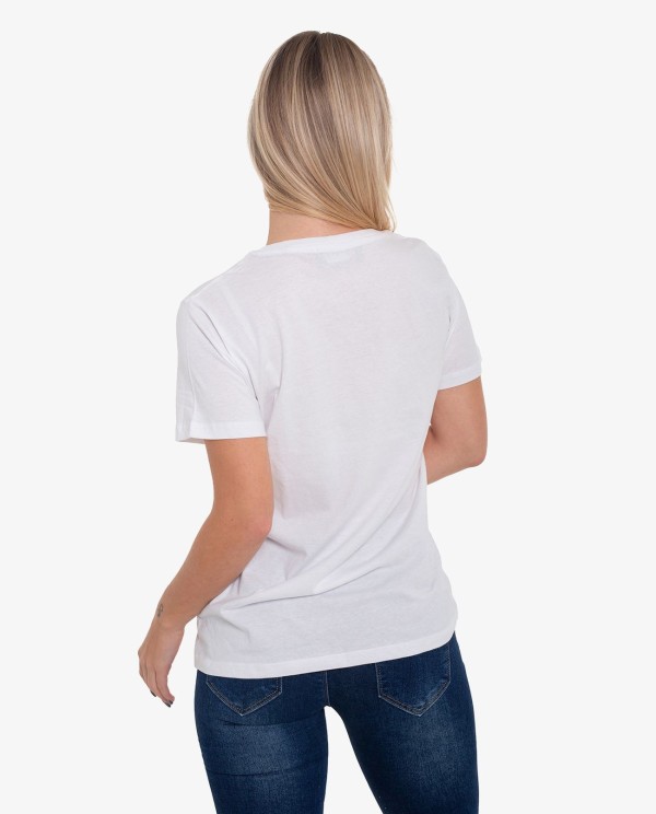 Cuplé CAMISETA BLANCA LOGO ANIMAL PRINT