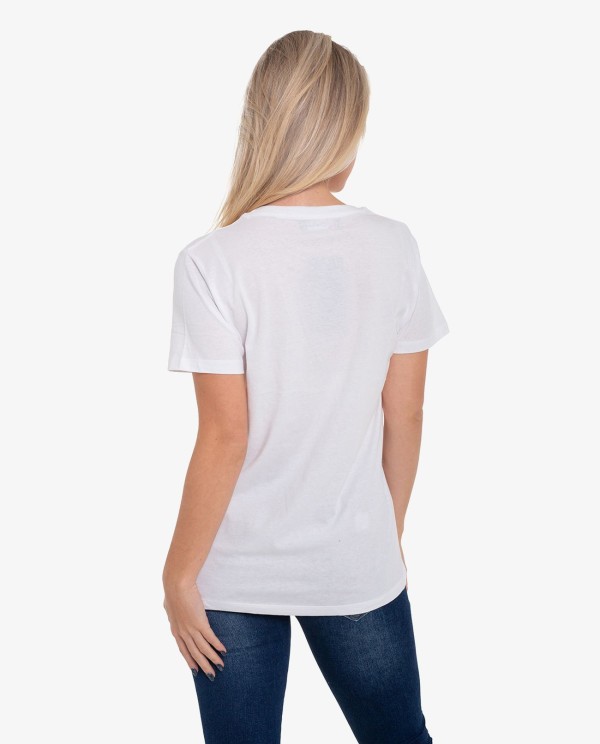 Cuplé CAMISETA BLANCA LOGO CUPLE JEANS